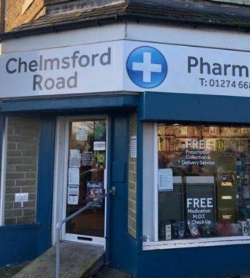 Chelmsford Road pharmacy bradford uk